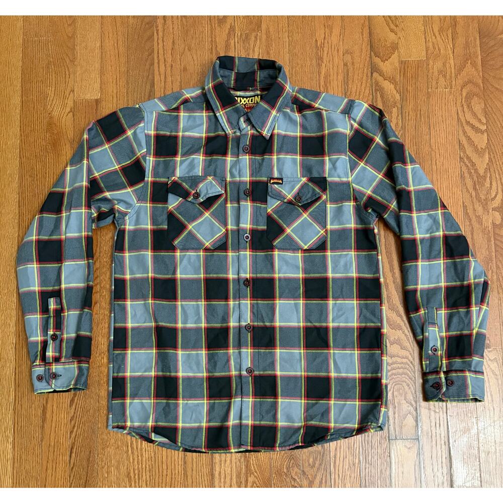 DIXXON x Hatebreed Flannel Shirt Collab - Under the Knife - Men's Sz Medium- EUC